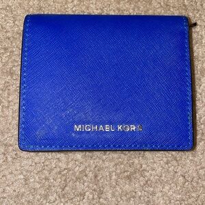 Michael Kors Blue Wallet